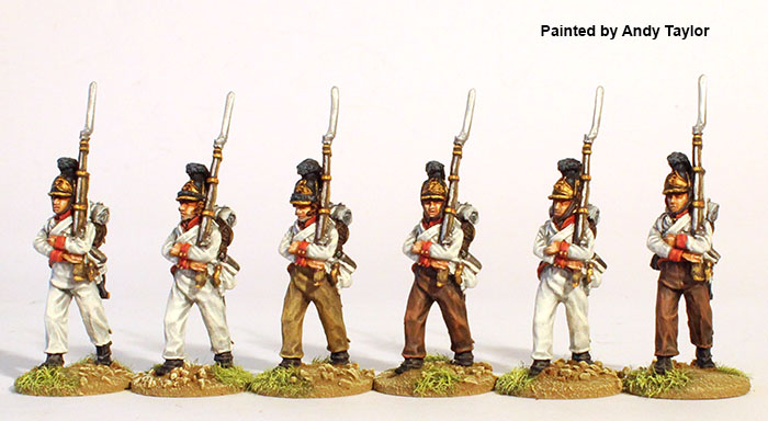 Perry Miniatures NCR 2 fusiliers Wurzburg métal 28mm