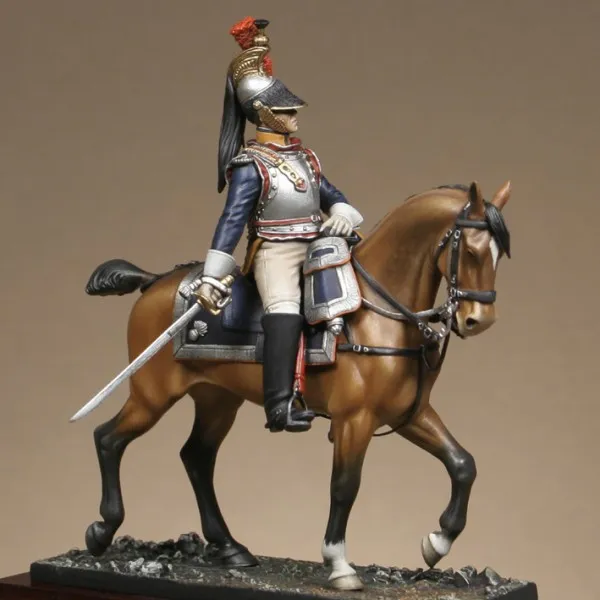 ART GIRONA Miniatures Officier de cuirassiers figurine 1813