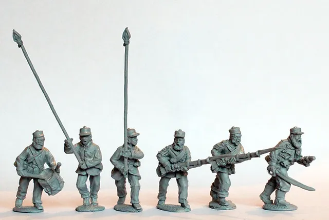 Perry Miniatures BIF 19 infanterie de ligne figurines commandement campagne