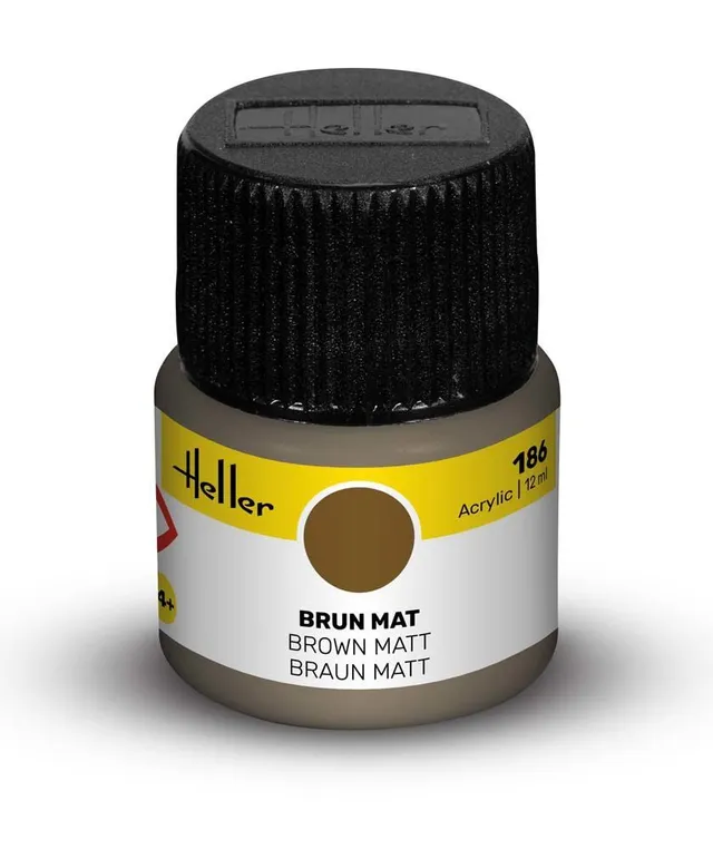 Heller Historical Collection 186 peinture acrylique brun