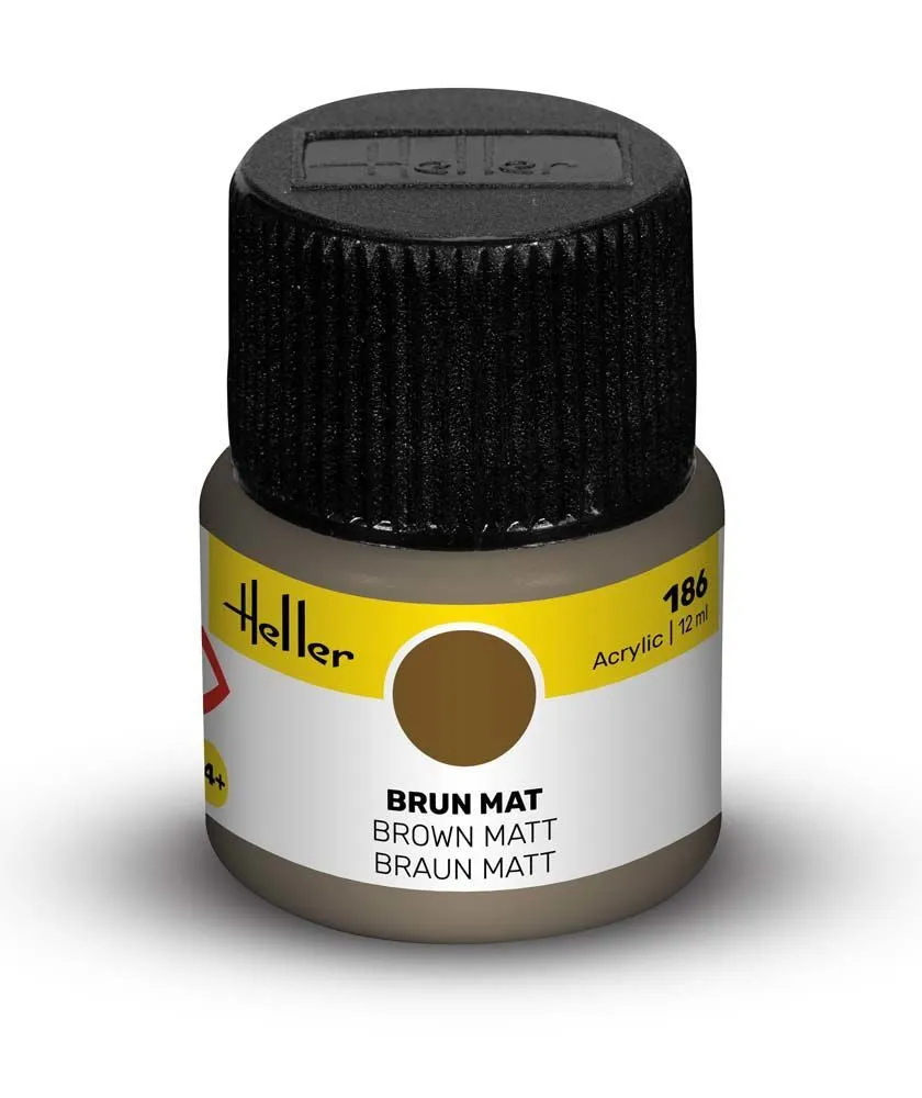 Heller Historical Collection 186 peinture acrylique brun