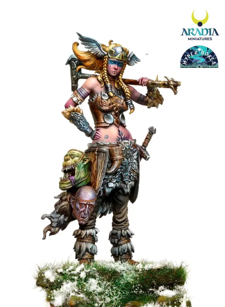 Aradia Minis Hyperborea Eyra figurine résine 75mm