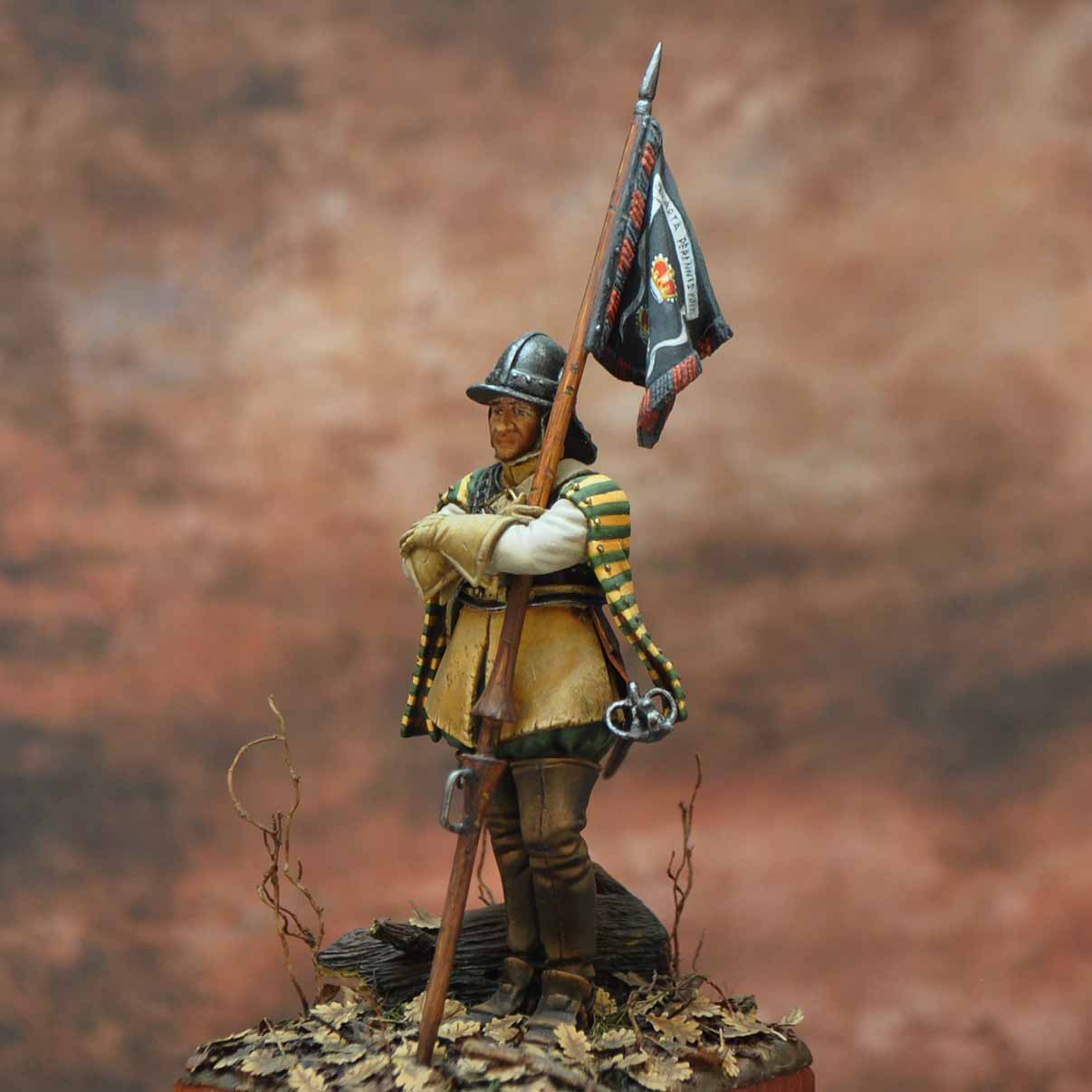 Art Girona International Sergeant Royalist figurine Angleterre