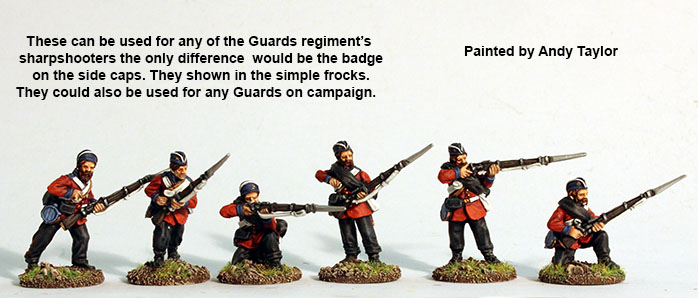 Perry Miniatures BIF 14 Guards tirailleurs figurines 28mm