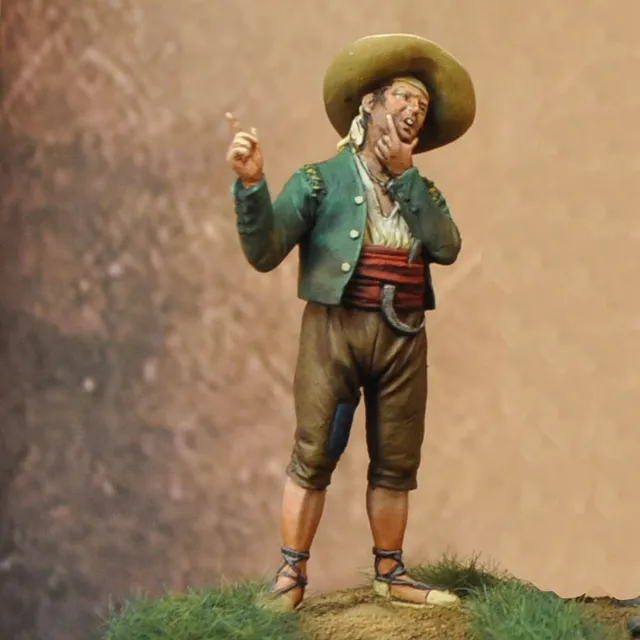 ART GIRONA General Serie Paysanne figurine 54mm Napoléonienne