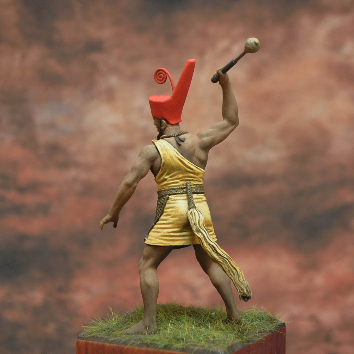 Art Girona Historical Narmer pharaon figurine 54mm à peindre