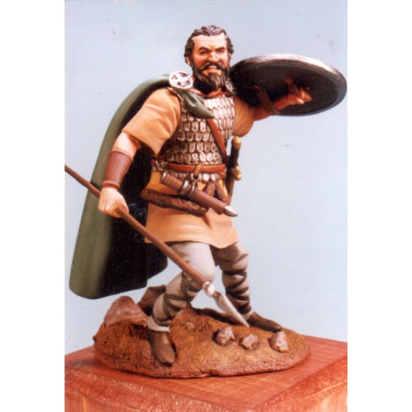 ART GIRONA Miniatures Welsh Chieftain 1270-1280 figurine médiéval