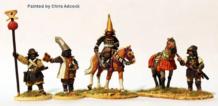 Perry Miniatures Samurai SAM46 Maeda Toshiie figurines 28mm