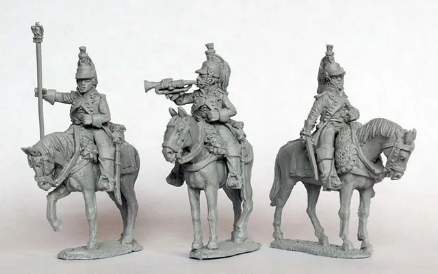 Perry Miniatures Napoleonic FN 211 figurines dragons commandement