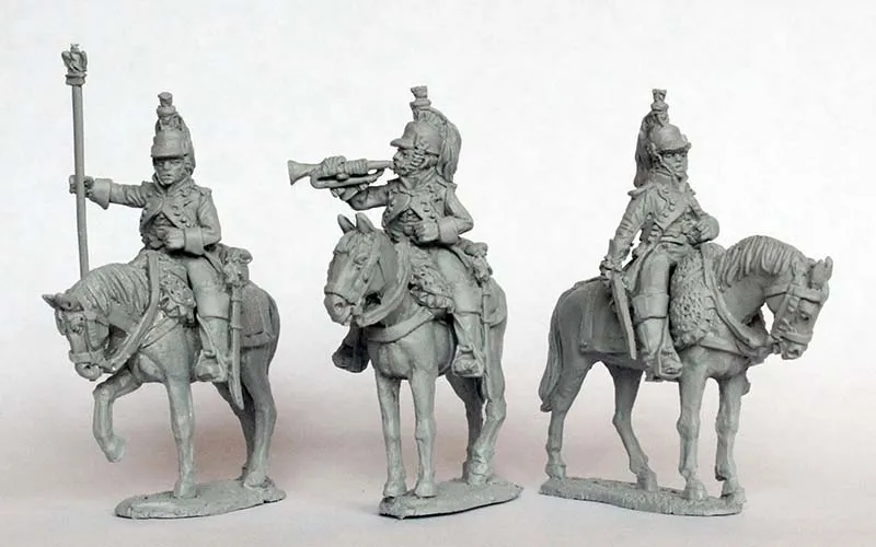 Perry Miniatures Napoleonic FN 211 figurines dragons commandement