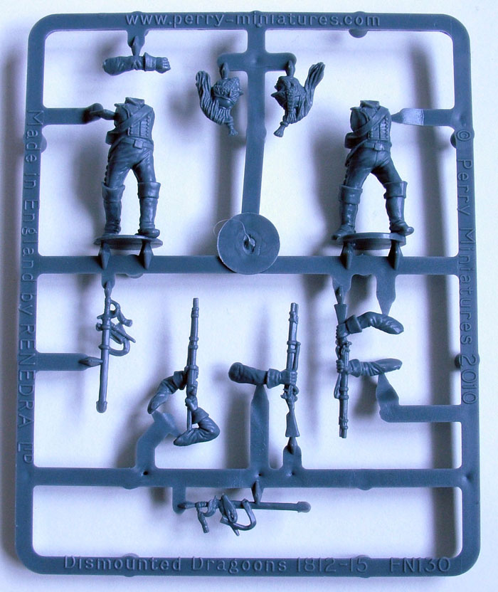 Perry Miniatures B16 Dragons figurines démontés 1812-15 x2