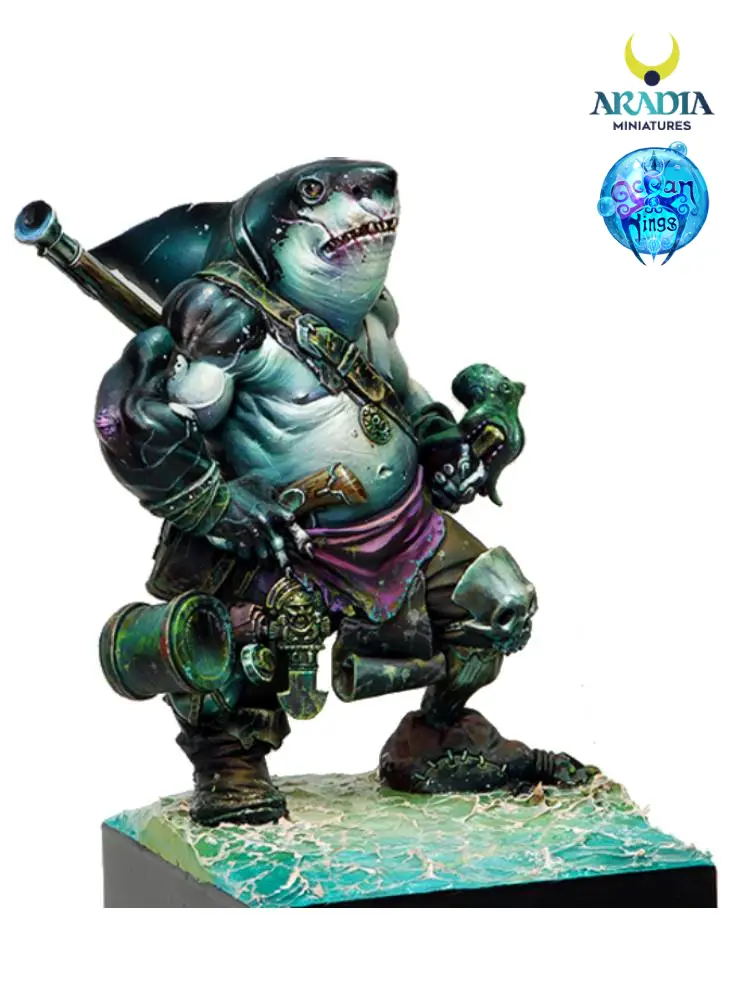 Aradia Minis Ocean Kings Dzhur-ghul figurine résine