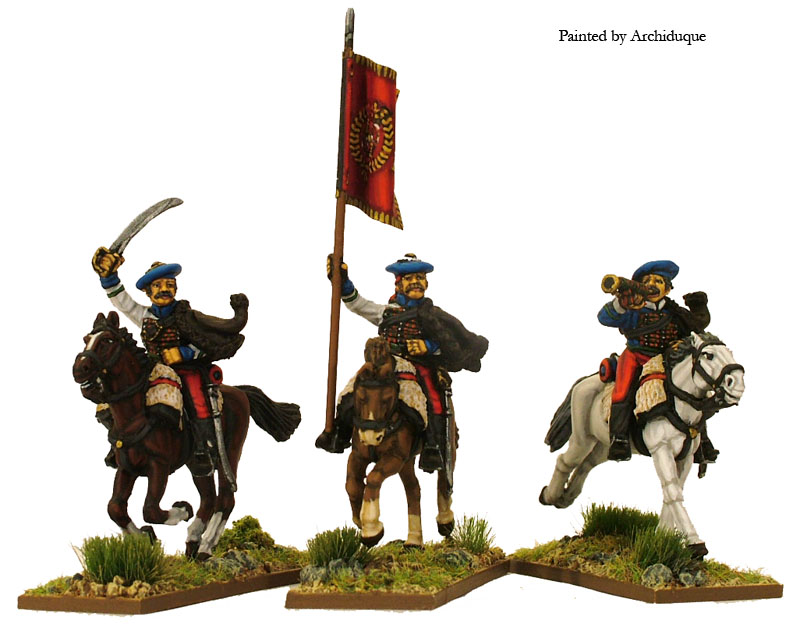 Perry Miniatures Carlist War CAT35 hussards Ontoria commandement métal