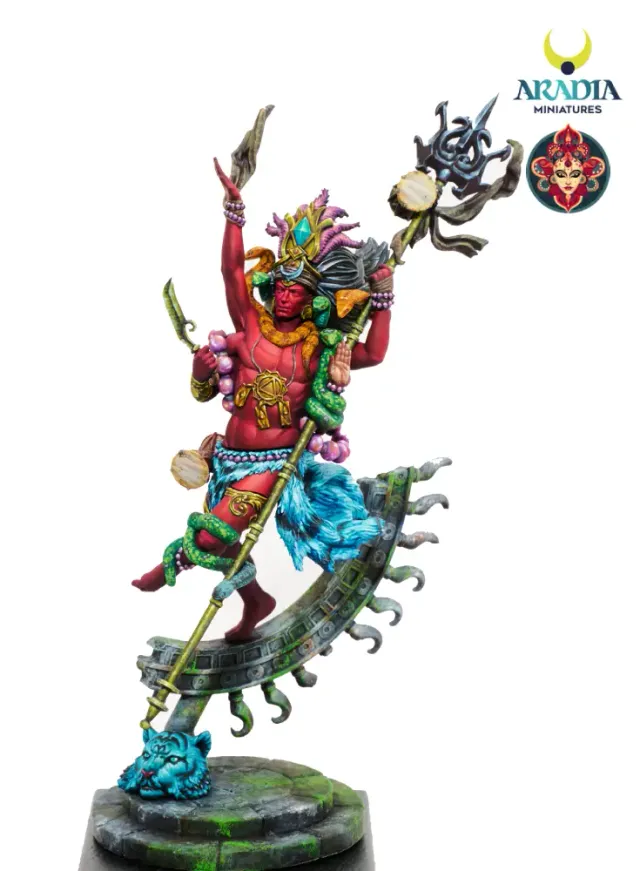 Aradia Minis Kali Yuga Shiva destructeur figurine 32 mm