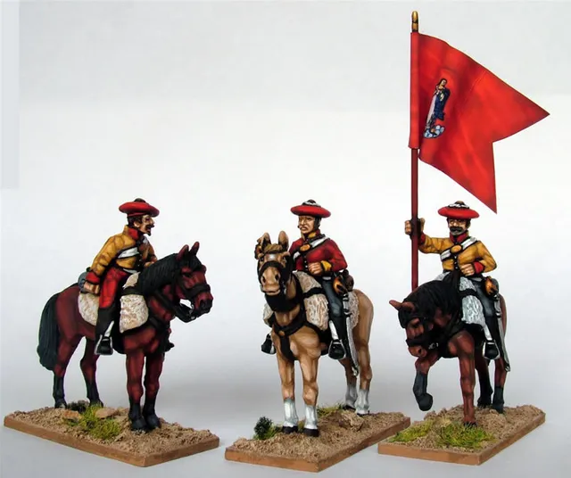 Perry Carlist War CAT17 commandement cavalerie figurines 28mm arrêt