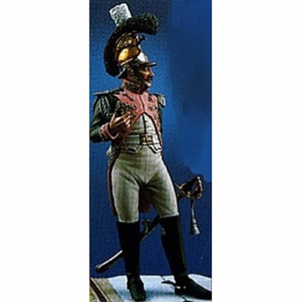 ART GIRONA Miniatures Ufficiale Guardia figurine officier 54 mm