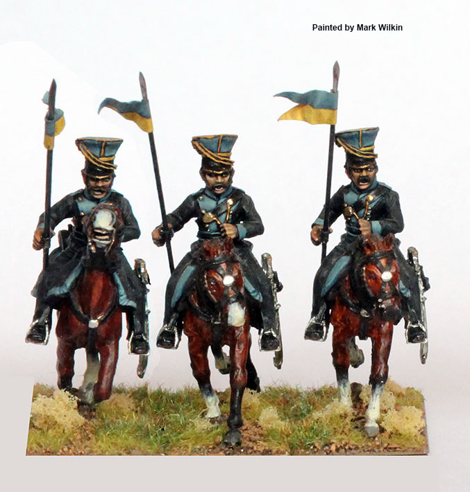 Perry Miniatures NBK22 Uhlans figurines métal charge