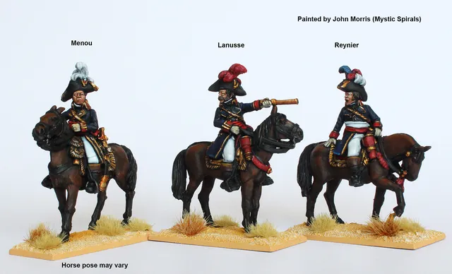 Perry Miniatures Napoleonic FE 29 Menou Reynier Lanusse figurines