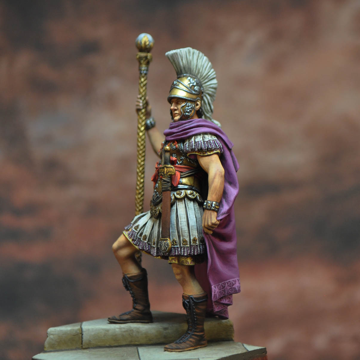ART GIRONA Serie Historical Mithridate figurine roi Pont