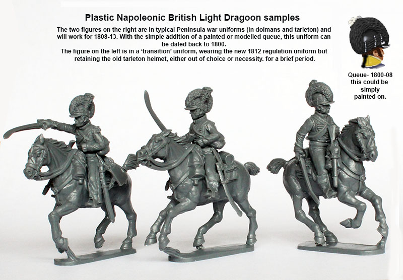 Perry BH 90 British Light Dragoons figurines plastique 28mm