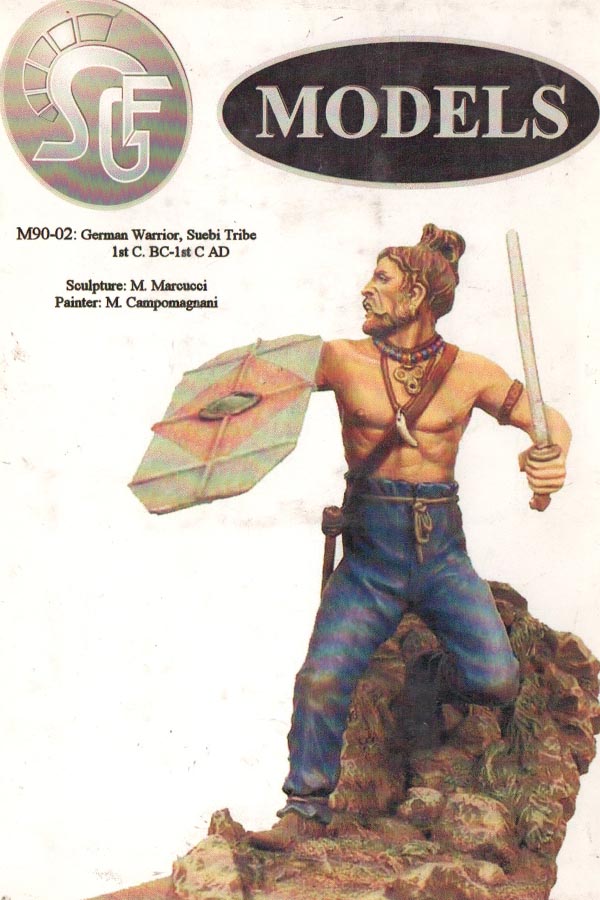 ART GIRONA Miniatures German Warrior figurine germain