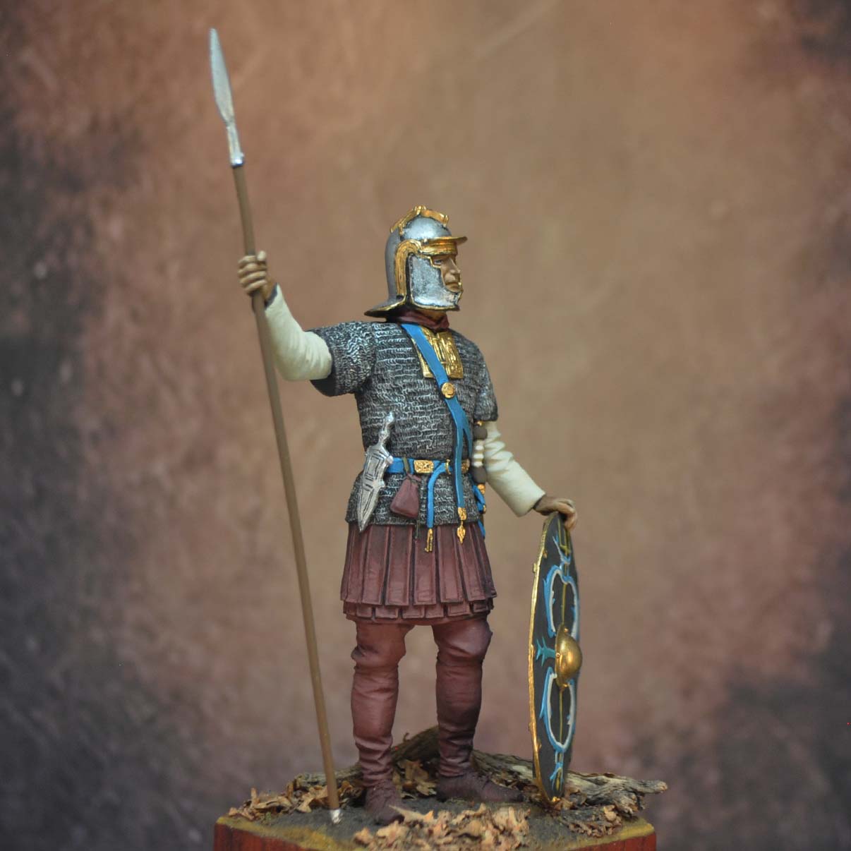 Art Girona 70mm Roman Auxiliary Soldier figurine romain