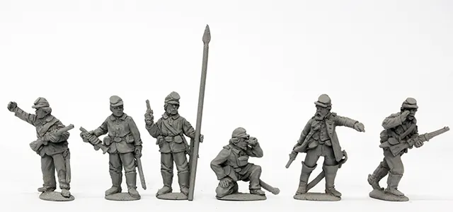Perry Miniatures ACW122 cavalerie Union figurines commandement