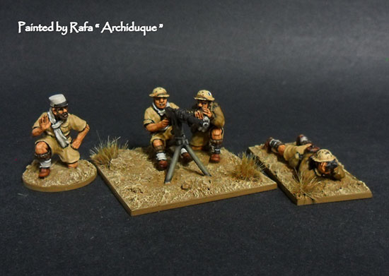 Perry FWW10 Légion Mitrailleuse figurines 28mm