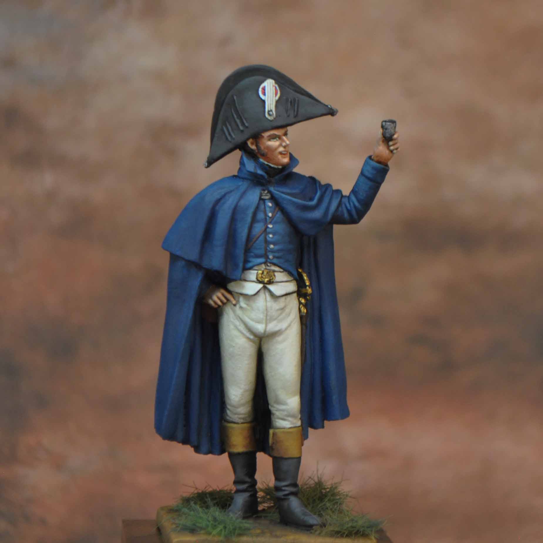 Art Girona General Serie Officier grenadiers vieille garde figurine 1803-1815
