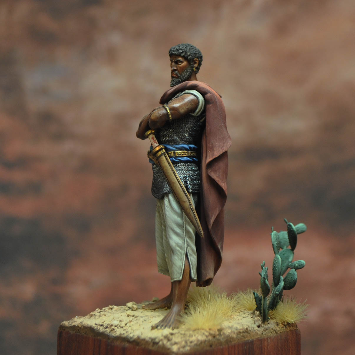 Art Girona Serie Historical Masinissa figurine roi numide