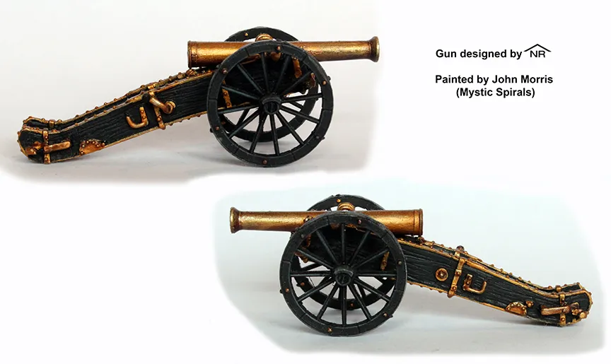 Perry Miniatures Napoleonic SAX 24 canon 12 livres maquette 1806 1809