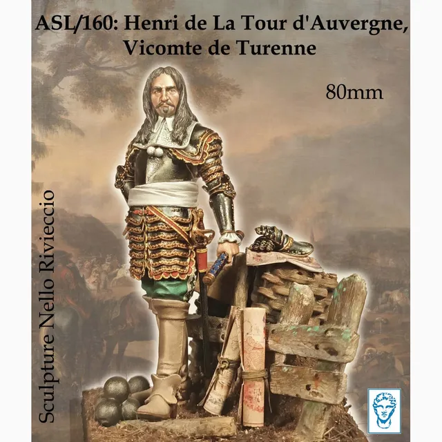 Art Girona Miniatures Turenne figurine XVIIe siècle