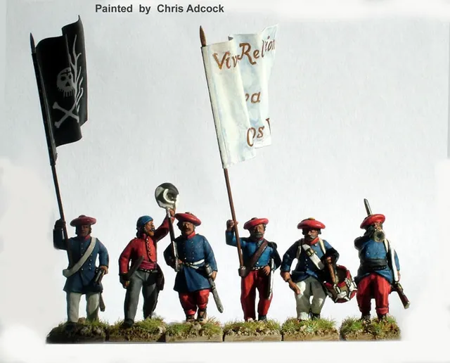 Perry Miniatures Carlist War CAT4 figurines commandement 6 pièces