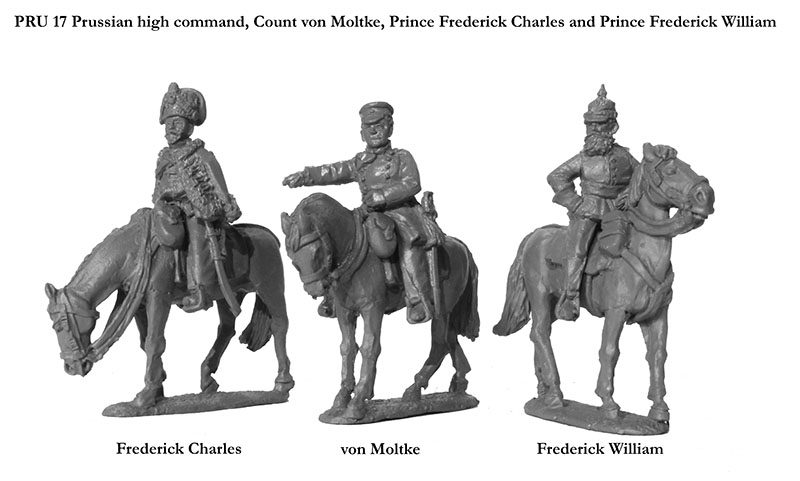 Perry Miniatures PRU21 figurines Haut-commandement prussien
