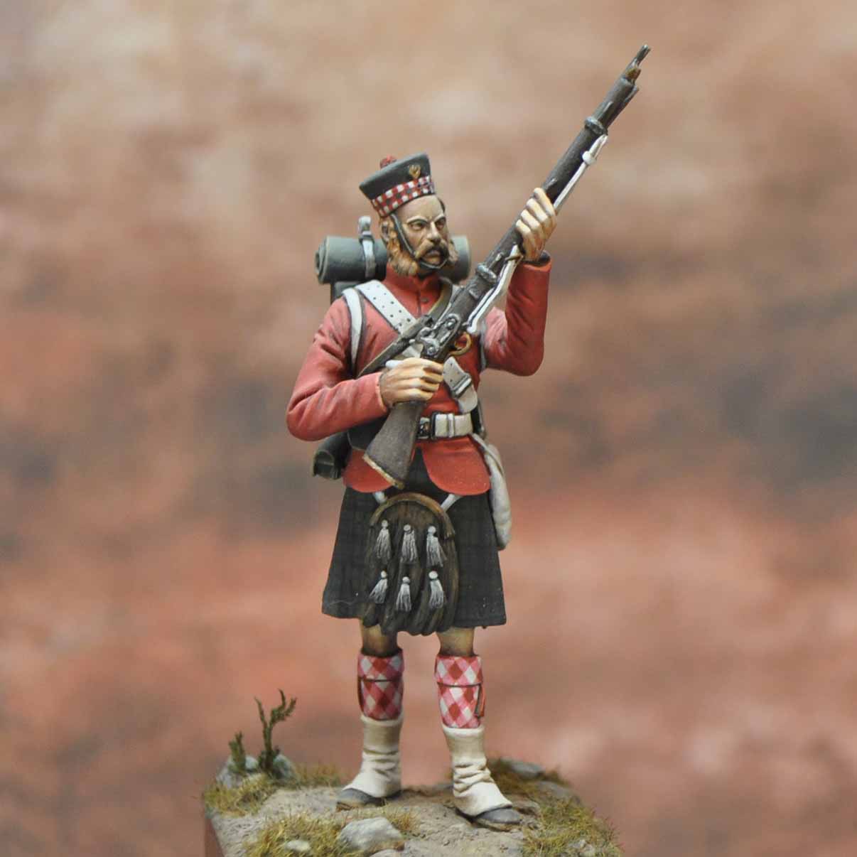 Art Girona International 93rd Sutherland Highlanders figurine 1863