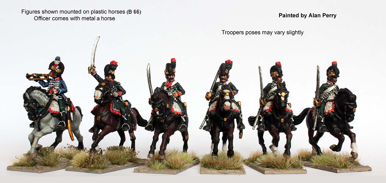 Perry Revolutionary French REVF 22 figurines chasseurs à cheval