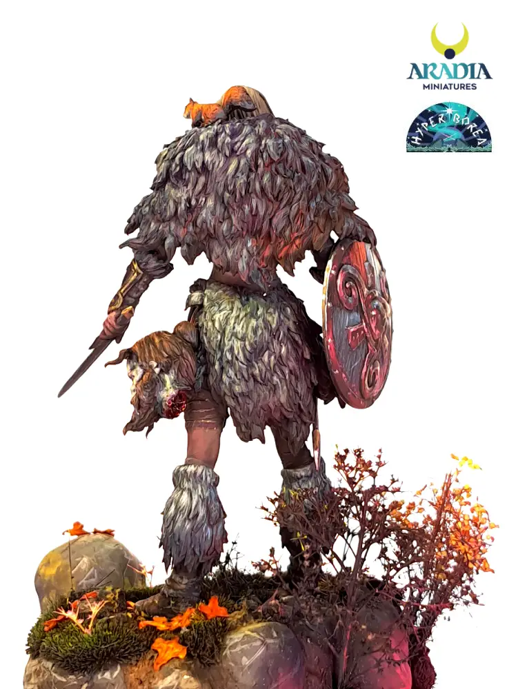 Aradia Minis Hyperborea Triskel figurine résine