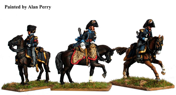 Perry Miniatures FN3 aides de camp montés figurines Empire