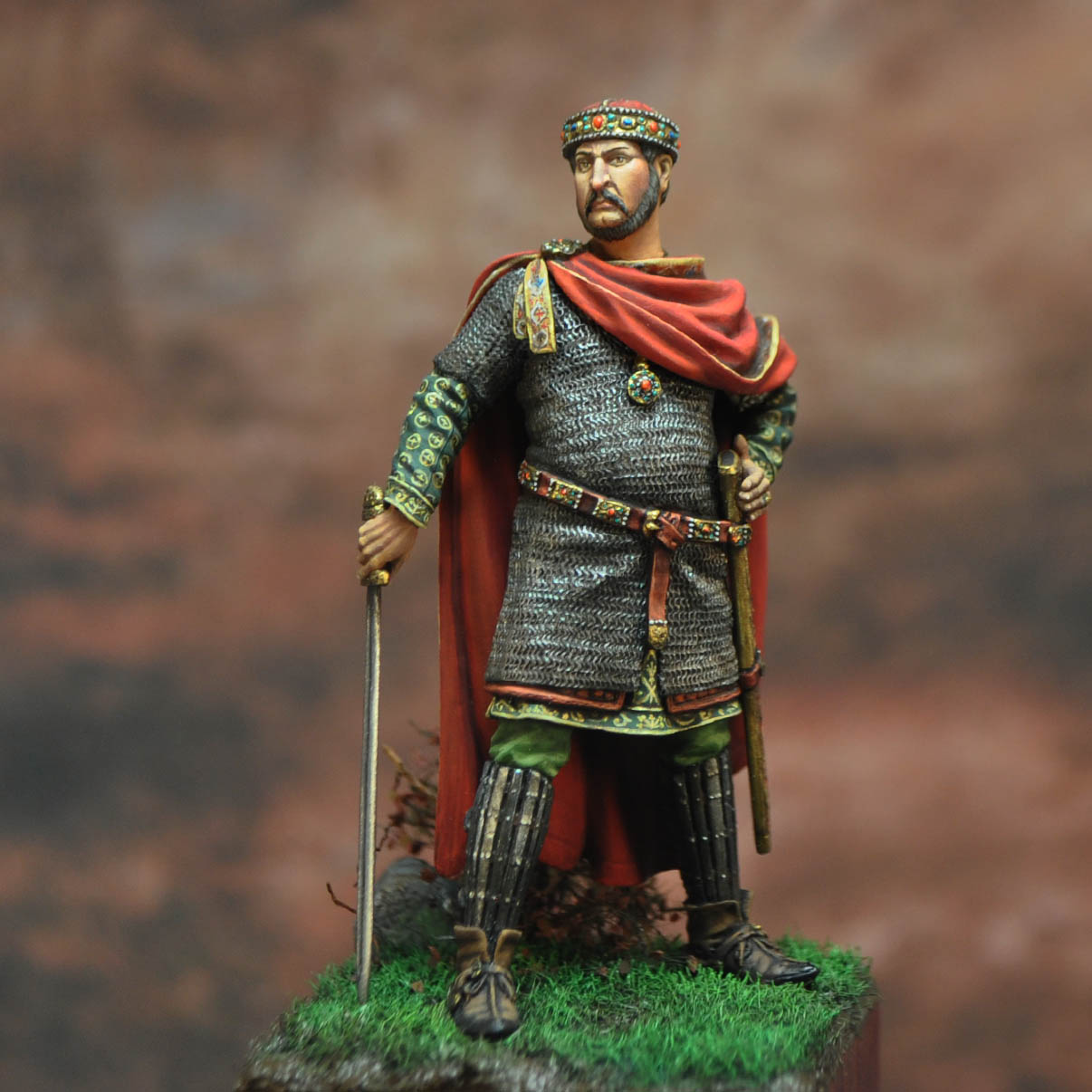 ART GIRONA Serie Historical Charlemagne figurine 54mm