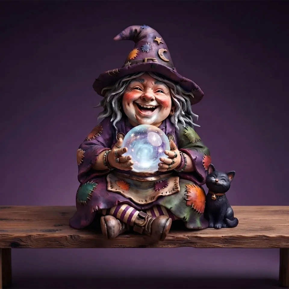 ART GIRONA Fantasy The Witch figurine fantasy 54 mm métal