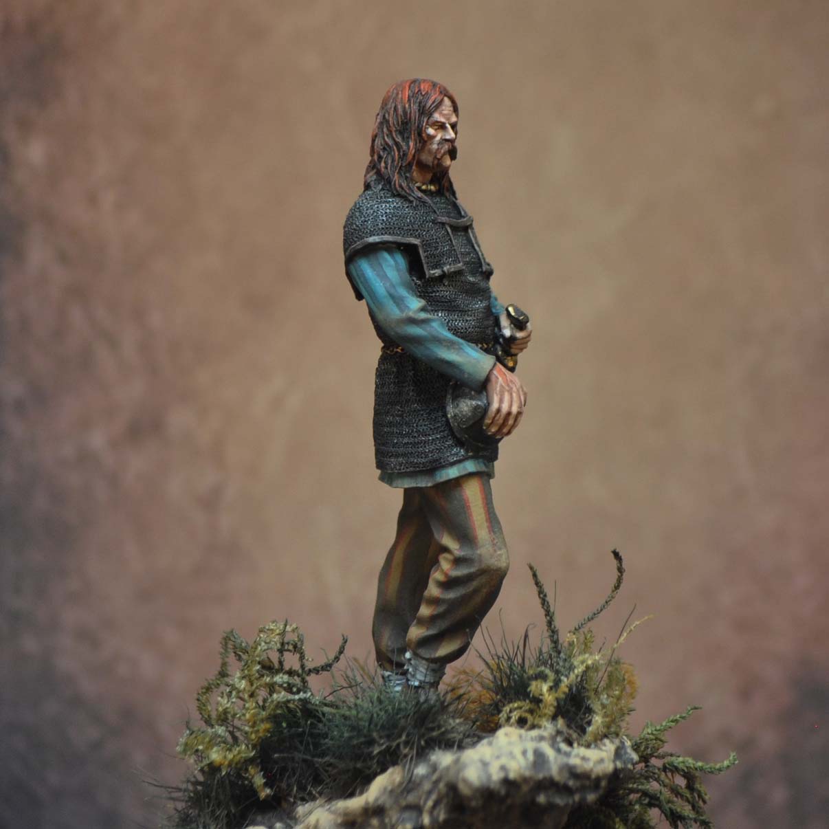 ART GIRONA 70mm Guerrier gaulois III-II av JC figurine 70 mm