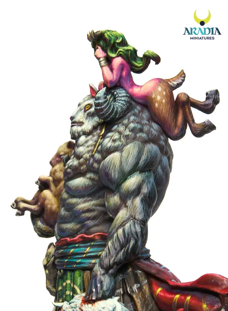 Aradia Classic Fantasy Paganus figurine résine berger géant