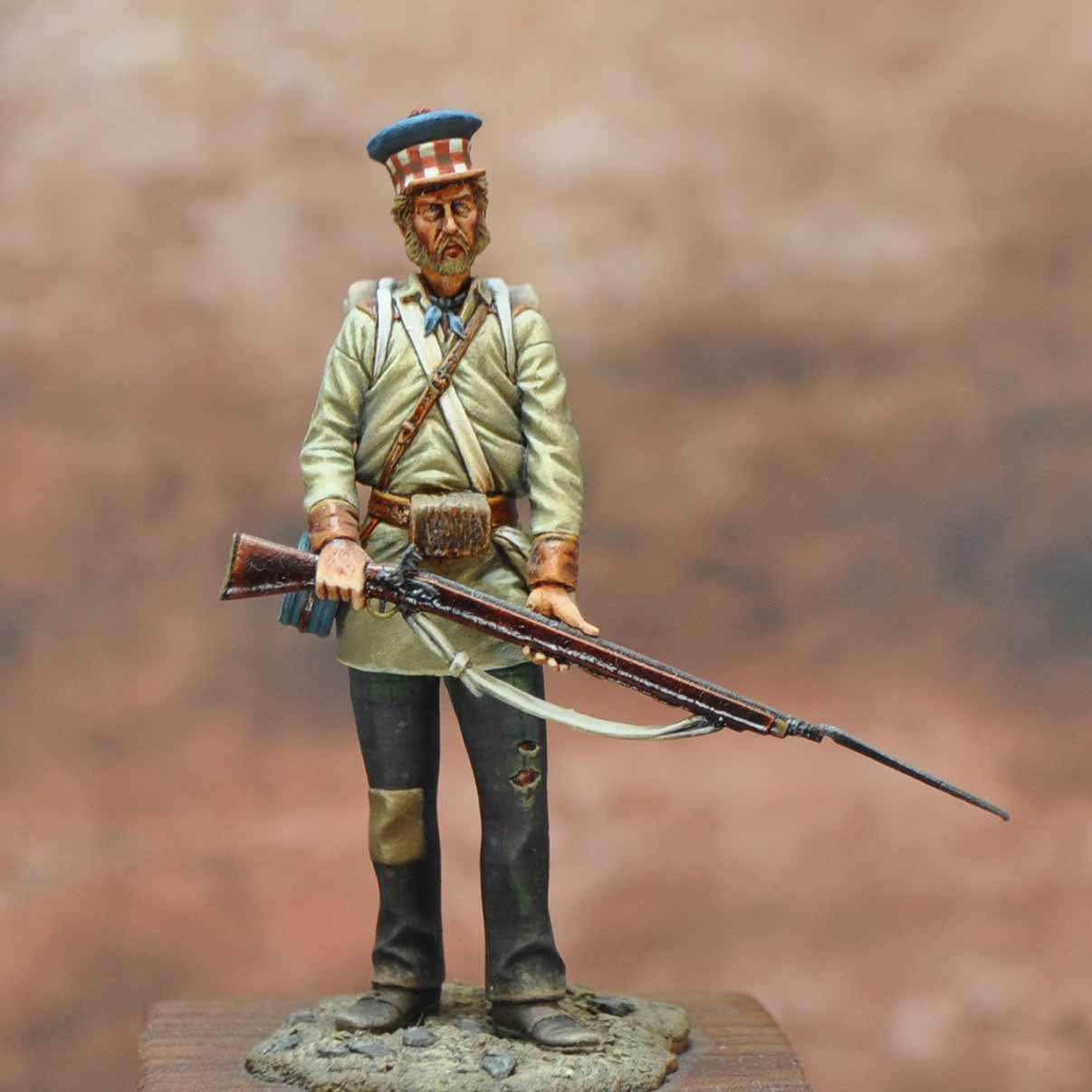 ART GIRONA International 74th Regiment figurine 54mm Afrique 1851