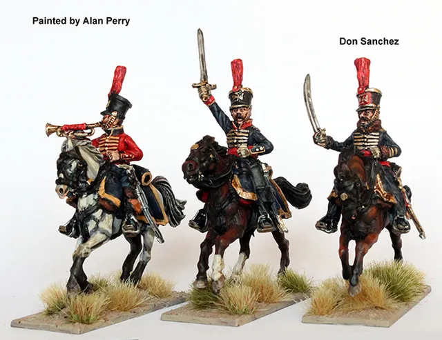 Perry Napoleonic SPA 64 figurines lanciers Don Sanchez