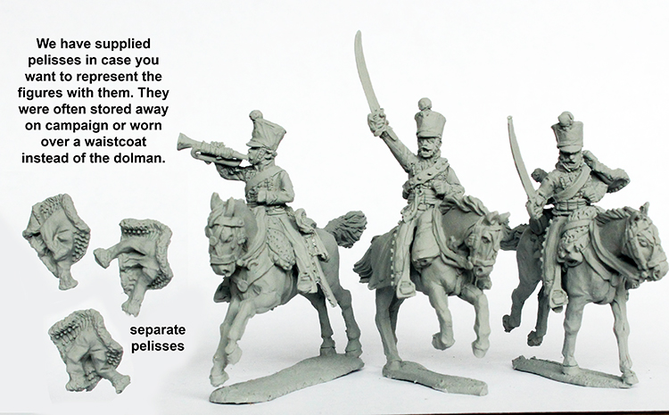 Perry Miniatures Napoléonien FN 196 figurines hussards galop