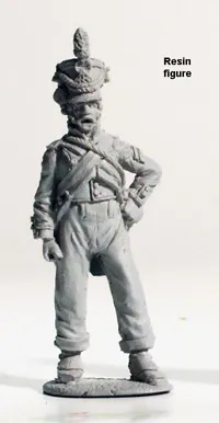 Perry 40mm PE86 Artillerie figurine sous-officier ordres