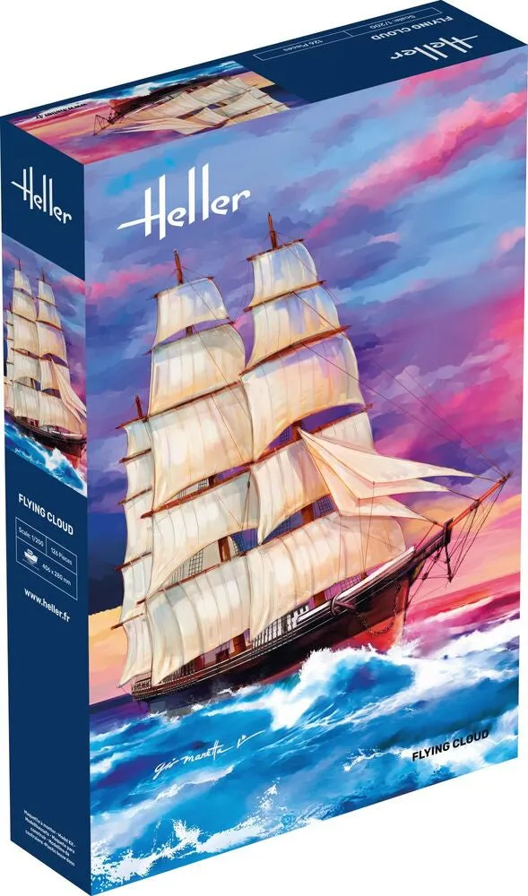 Heller Historical Collection Flying Cloud 1/200 bateau voilier