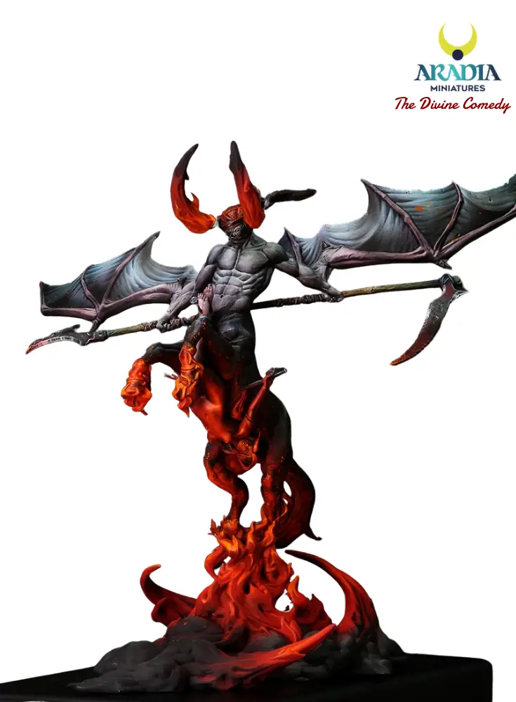 Aradia Dante Nessus Herald of Death figurine résine
