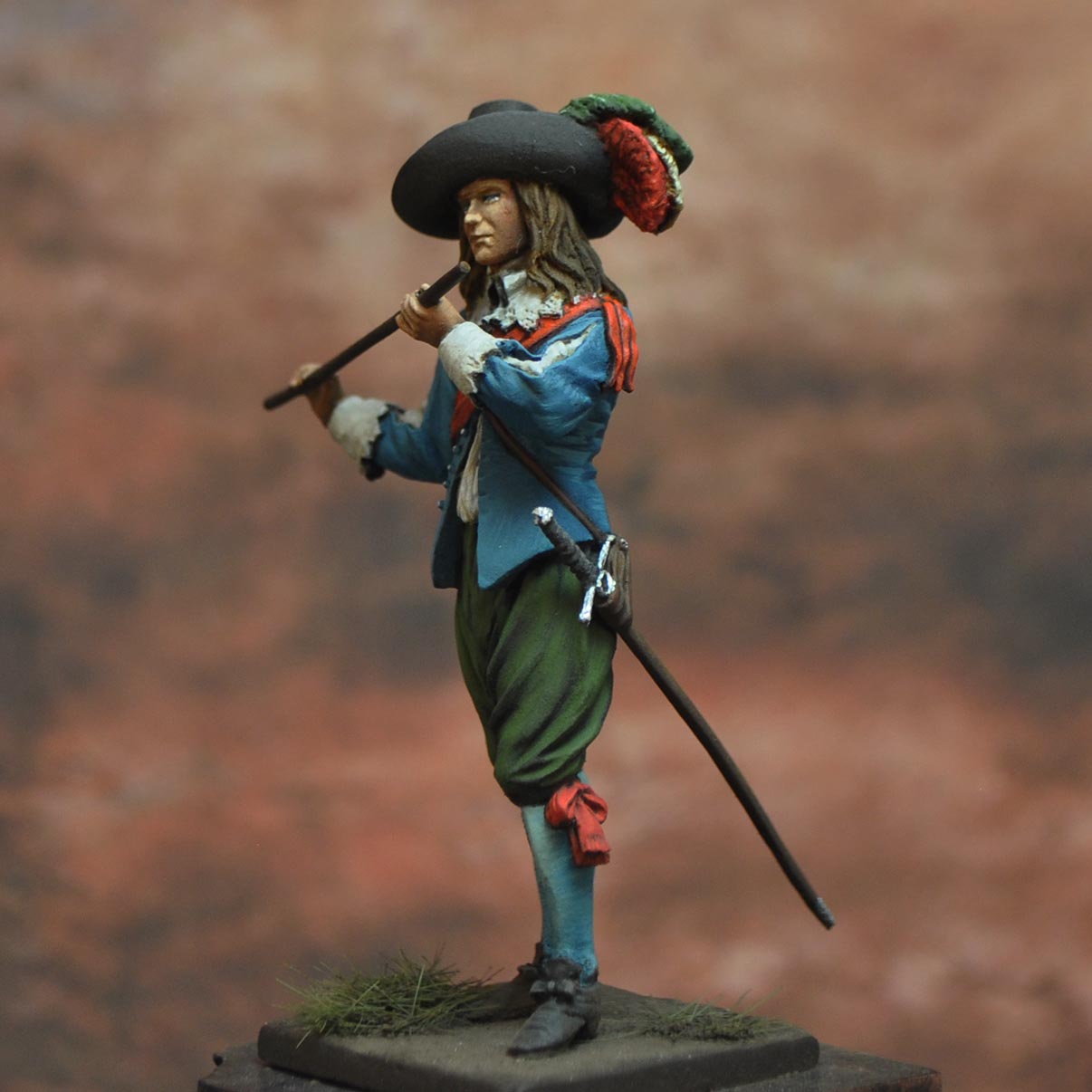 Art Girona General Serie Fifre Garde figurine guerre 30 ans