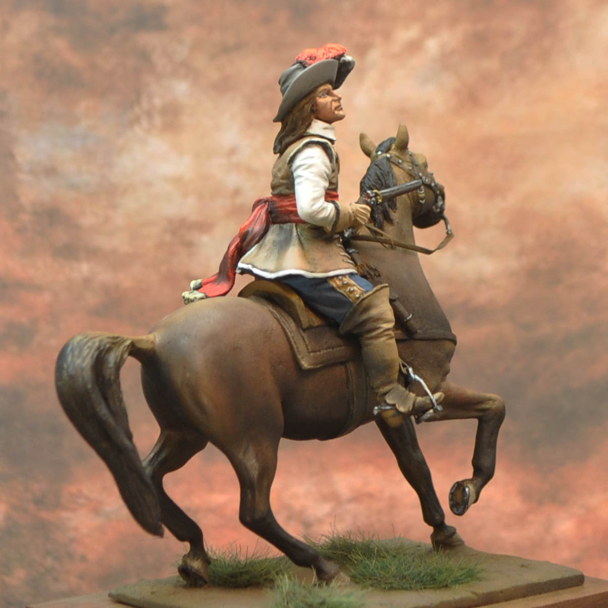 Art Girona General Serie Cavalier Bavarois 1618-48 figurine